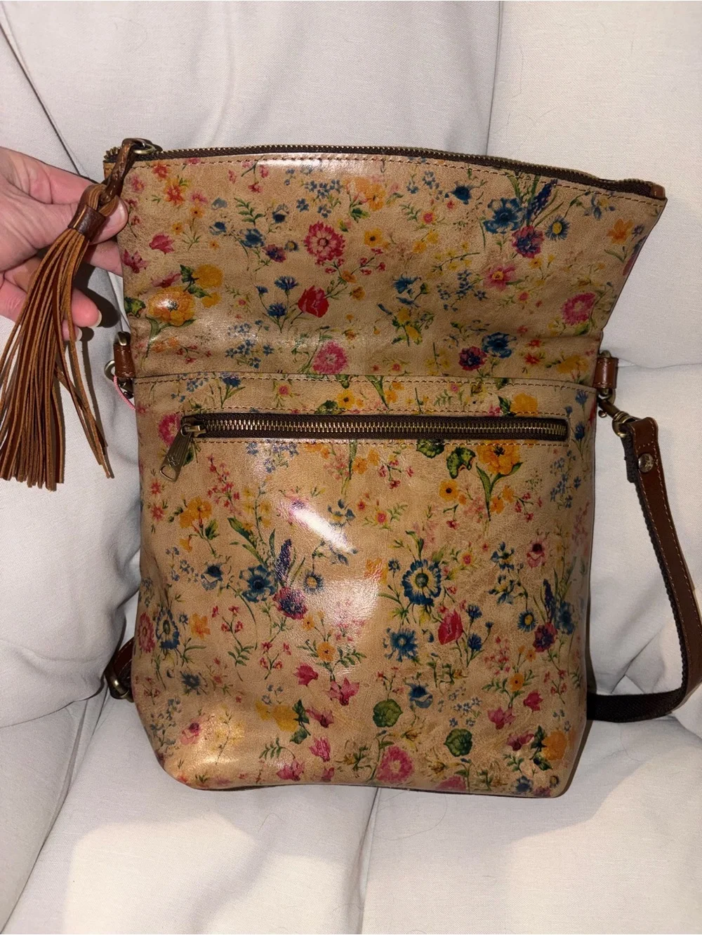 NWT Patricia Nash Prairie Rose Luzille convertible backpack